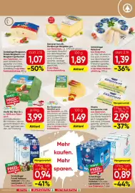 Spar Flugblatt Seite 9: Bio-Gouda aus Heumilch g.t.S. €1,49, Große Bio-Eier Gr. L €3,99