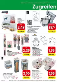 Eurospar Flugblatt Seite 14: Miraplast Keksdosen €2,49, Birkmann Keksausstecher €1,99