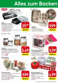Eurospar Flugblatt Seite 18: Zenker Springformen mit Haube €29,99, Ritzenhoff & Breker Vorratsgläser €5,49
