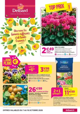 Delbard (valable jusqu'au 18-10)