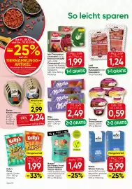 SPAR Gourmet Flugblatt Seite 10: Sheba Katzennahrung €2,99, Iglo Cremespinat €1,99