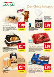 SPAR Gourmet Flugblatt Seite 8: Spar Gemischte Schokolade Lebkuchen €2,99, Spar Premium Lebkuchen Dreierlei €4,99