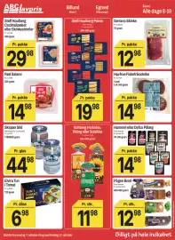 ABC Lavpris tilbudsavis uge 41 Side 5: Steff Houlberg Cocktailpølser eller Skinkestrimler €29,98