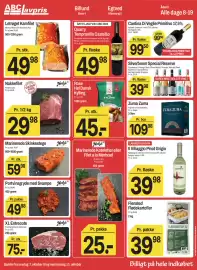 ABC Lavpris tilbudsavis uge 41 Side 6: Il Villaggio Pinot Grigio €39,98, Cantina Di Veglie Primitivo 17,5% €99,50