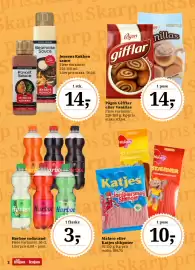 Dagli'Brugsen tilbudsavis Side 2: Harboe sodavand €3,00, Jensens Køkken sauce €14,00