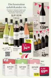Fleggaard avis Side 35: Spier Limited Edition Shiraz Mourvèdre Viognier €139,99, Spier Classic Collection €34,99