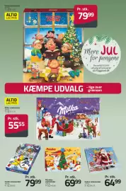 Fleggaard avis Side 4: Milka julekalender €55,55, Toms julekalender €79,99