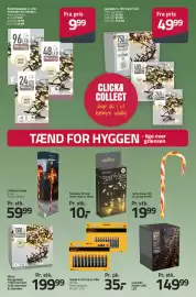 Fleggaard avis Side 61: Silverwire 20 LED Varm Hvid m. Timer €10,00, Micro Klyngekæde €199,99