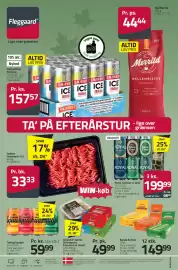 Fleggaard avis Side 66: Smirnoff Ice (12 x 0.25 L) €15,75, Barebells Bars (12 stk.) €149,99