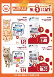 Volantino Elite Pet Pagina 11: Monge Vet Solution cat Dermatosis €1,26, Monge VetSolution Recovery €1,44