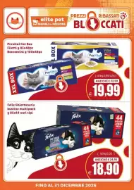 Volantino Elite Pet Pagina 12: Felix Ghiottonerie €18,90, PreVital Cat Box €19,99