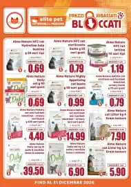Volantino Elite Pet Pagina 13: Almo Nature Daily cat €0,69, Almo Nature cat Litter Grain texture €7,90