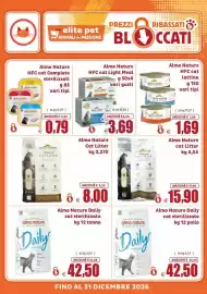 Volantino Elite Pet Pagina 14: Almo Nature cat Litter €15,90, Almo Nature Daily cat sterilizzato pollo €42,50
