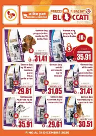 Volantino Elite Pet Pagina 5: Gemon dog adult medium pollo maxi pollo e riso €29,61, Gemon dog adult all breeds €31,05