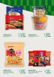 Amazing Oriëntal folder Pagina 17: NONG SHIM Ramyung Noodles (Shin / Kimchi) / Neoguri Seafood & Spicy €1,19