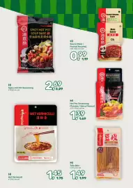 Amazing Oriëntal folder Pagina 27: HI Hot Pot Seasoning €1,39, Magic Cook Wet Vermicelli €1,45