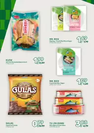 Amazing Oriëntal folder Pagina 30: Mr. Rice Fresh Roll Rice Paper €1,09, YU JIA XIANG Alle (Spicy) Fried Dace €3,88