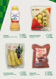 Amazing Oriëntal folder Pagina 34: Shen Dan Tea Egg with Five Spices €3,50, Fu Chun Long Boiled Spring Bamboo Shoots €1,88