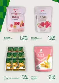 Amazing Oriëntal folder Pagina 40: CJ Alle Bibigo Crispy Seaweed Snacks €1,75, BESTORE Dried Mango €1,75