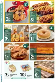 Catálogo E.Leclerc Página 18: Maxi Ciambella €1,48, Triángulo mixto o de espinacas €1,38