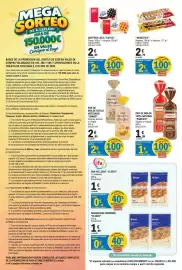 Catálogo E.Leclerc Página 2: Bimbo pan de molde estilo artesano €2,85, Panrico pan de molde 100% natural €1,99