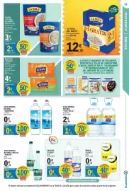 Catálogo E.Leclerc Página 21: Krissia €4,65, Font Vella agua mineral natural €2,49