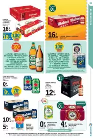 Catálogo E.Leclerc Página 23: Mahou cerveza tostada sin alcohol €10,08, Heineken cerveza o cerveza sin alcohol €0,85