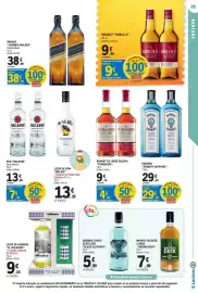 Catálogo E.Leclerc Página 25: El Afilador licor de hierbas €9,15, Bombay sapphire €29,50