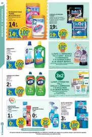 Catálogo E.Leclerc Página 28: Finish lavavajillas máquina €19,95, Tenn limpiahogar €3,45