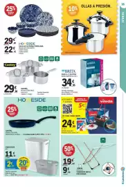 Catálogo E.Leclerc Página 35: Castey batería essentials €29,95, Homeside vajillas 18 piezas porcelana €22,42