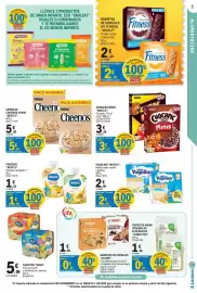 Catálogo E.Leclerc Página 5: Nestlé Cheerios avena €5,89, Nestlé Cereales Minis Chocapic €3,29