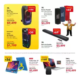 Catálogo El Bodegón semana 41 Página 3: JBL Bocina Party Box €9.499,00, Kiunit Torre de Sonido €1.799,00