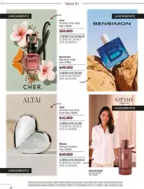 Catálogo Pigmento Página 4: New In LANZAMIENTO Cher Woman Onyx Tiare Edp x 100ML. $59.900 3 CUOTAS S/I DE $19.966,67 PR. SIN