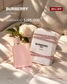 Catálogo Perfumerías Rouge Página 6: Burberry her parfum €285.000,00