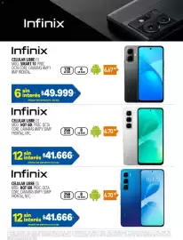 Catálogo Casa del Audio Página 16: Infinix celular libre €49.999,00