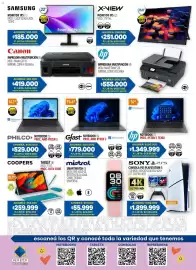 Catálogo Casa del Audio Página 18: Gfast notebook €779.000,00, Hp notebook €1.349.999,00