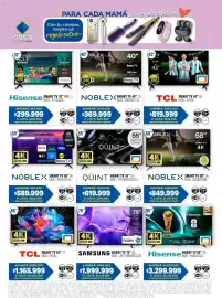 Catálogo Casa del Audio Página 20: Qüint smart tv 55" €749.999,00, Noblex smart tv 40" €369.999,00