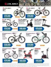 Catálogo Casa del Audio Página 31: Randers aparato de gimnasia €369.999,00, Fiorenza bicicleta €248.999,00