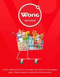 Catálogo Wong semana 41 Página 1: MILK Wong cencosud SLAD Precio válido del 06 al 11 de octubre del 2026 y/o hasta agotar