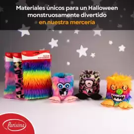 Catálogo Parisina Página 3: Materiales únicos para un Halloween monstruosamente divertido en nuestra mercería D PELUCHE