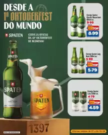 Encarte Rede Top Página 2: Cerveja Spaten €8,99, Cerveja Spaten Long Neck €5,79