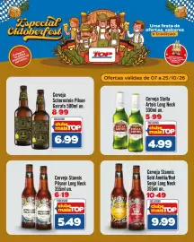 Encarte Rede Top Página 3: Cerveja Stannis Gold Amélia/Red Sonja Long Neck €9,99, Cerveja Stannis Pilsner Long Neck €5,49