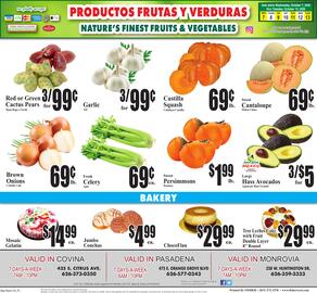 Baja Ranch weekly ad week 41 Page 4: Fresh Celery €0,69, Garlic €0,99