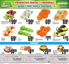 Baja Ranch weekly ad week 41 Page 4: Fresh Celery €0,69, Garlic €0,99