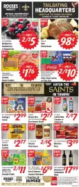 Rouses weekly ad week 41 Page 1: Coca-Cola €5,00, Arm & Hammer Laundry Detergent €6,99