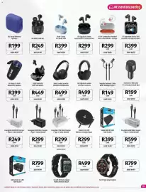 Vodacom catalogue Page 19: Energizer 38W Wall Charger + Type C Cable Bundle €299,00