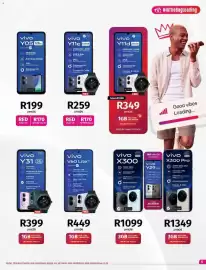 Vodacom catalogue Page 5: Vivo Y31 5G €399,00, Vivo V60 Lite €449,00