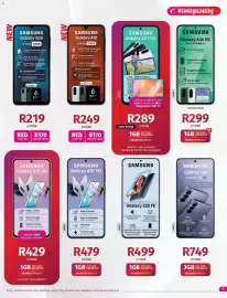 Vodacom catalogue Page 7: SAMSUNG Galaxy S26 €749,00, SAMSUNG Galaxy A57 5G €479,00