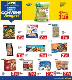 Volantino Ard Discount Pagina 10: Sugo Pronto Mare Vongole €2,29, Penne Tesori del Cuoco Pomodoro e Mozzarella €1,59