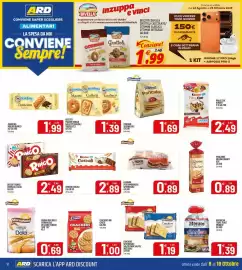 Volantino Ard Discount Pagina 12: Panini per hamburger Sfornasole €0,89, Crackers Sfornasole €1,19